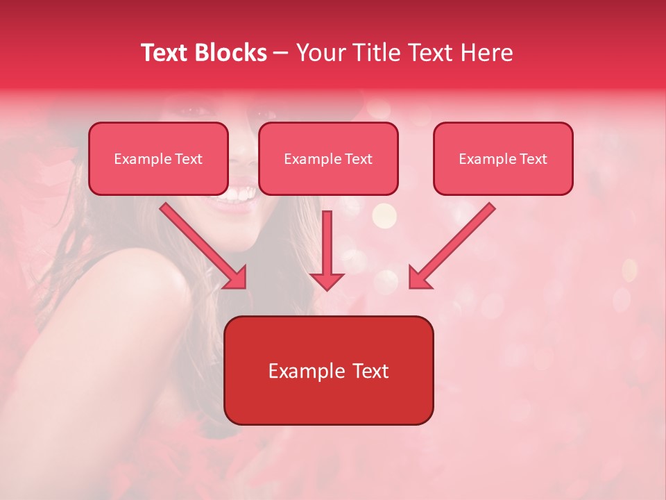 Women Makeup Young PowerPoint Template