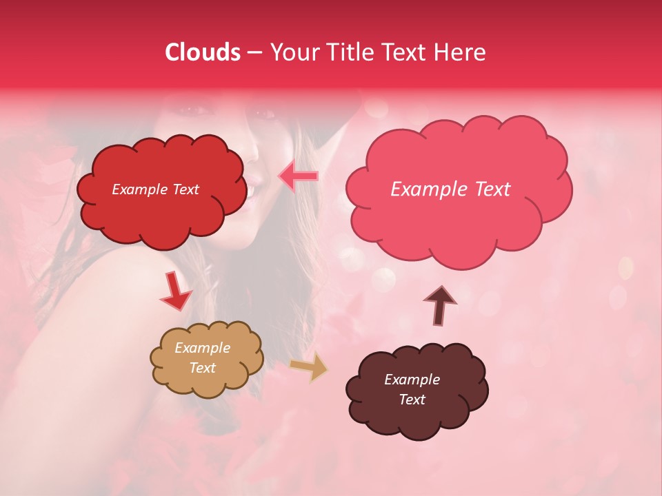 Women Makeup Young PowerPoint Template