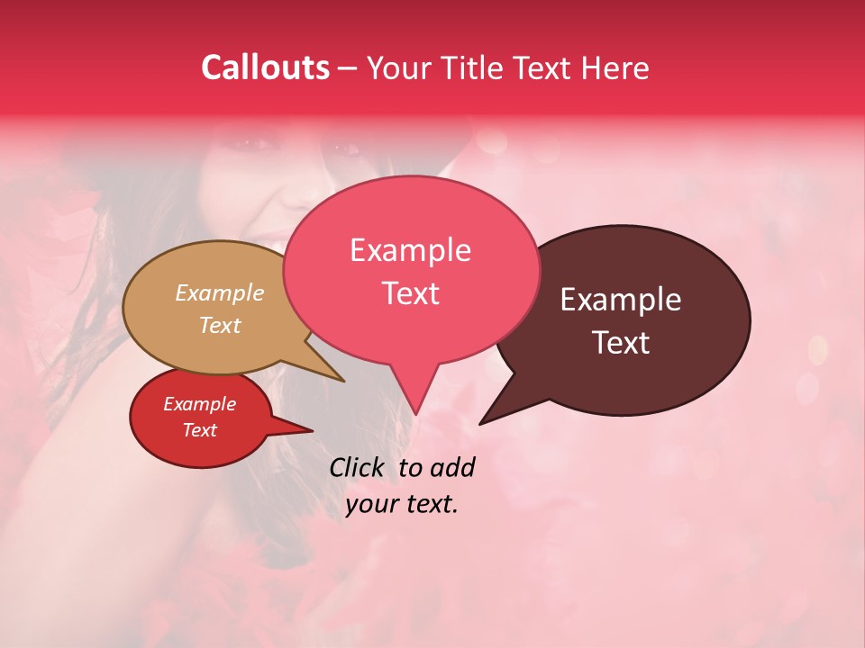 Women Makeup Young PowerPoint Template