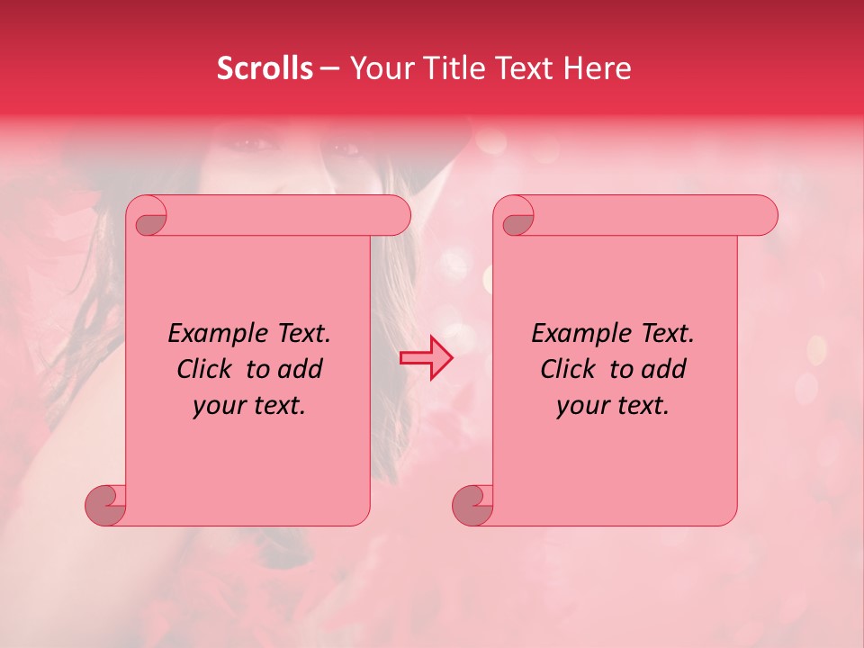 Women Makeup Young PowerPoint Template