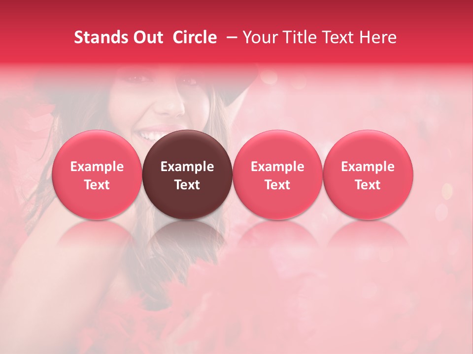 Women Makeup Young PowerPoint Template