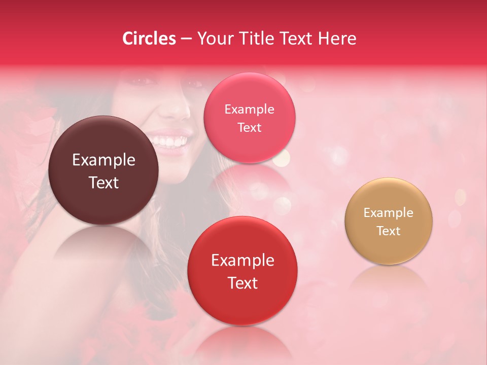 Women Makeup Young PowerPoint Template