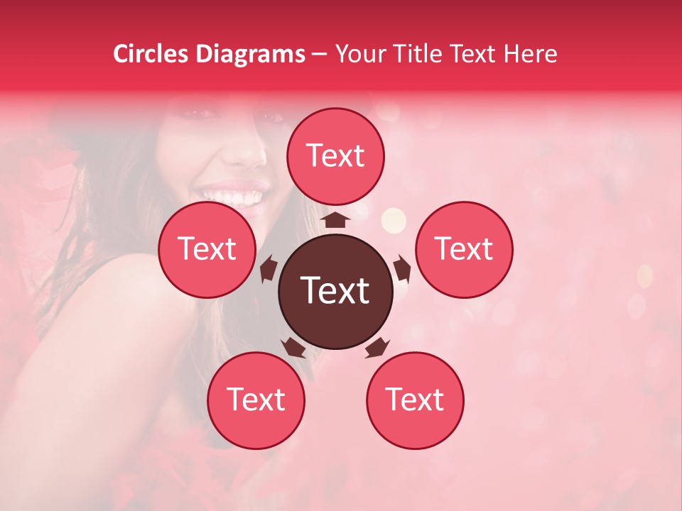 Women Makeup Young PowerPoint Template