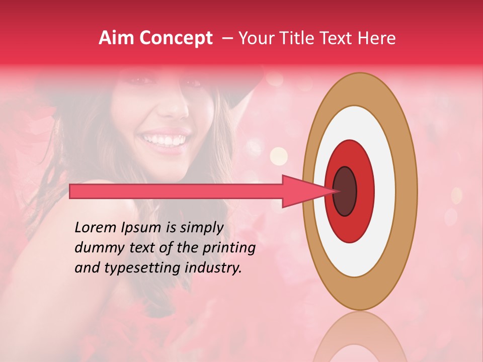 Women Makeup Young PowerPoint Template