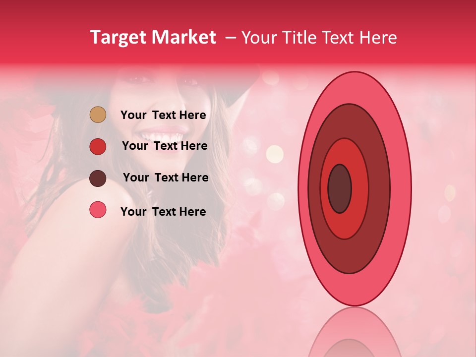 Women Makeup Young PowerPoint Template