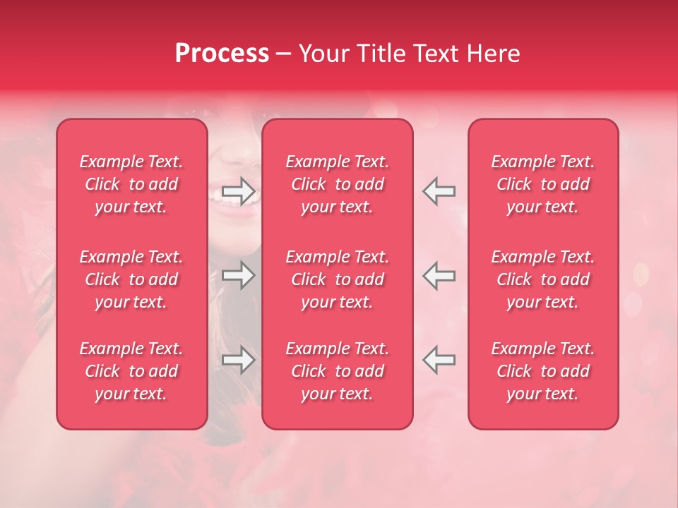 Women Makeup Young PowerPoint Template