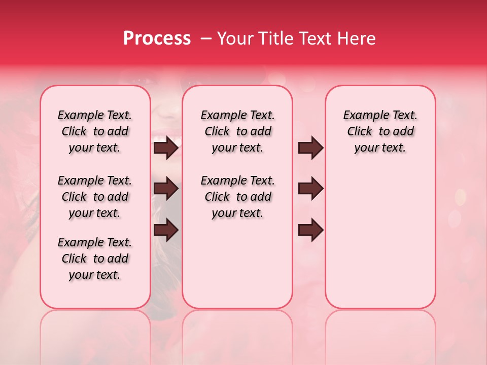 Women Makeup Young PowerPoint Template
