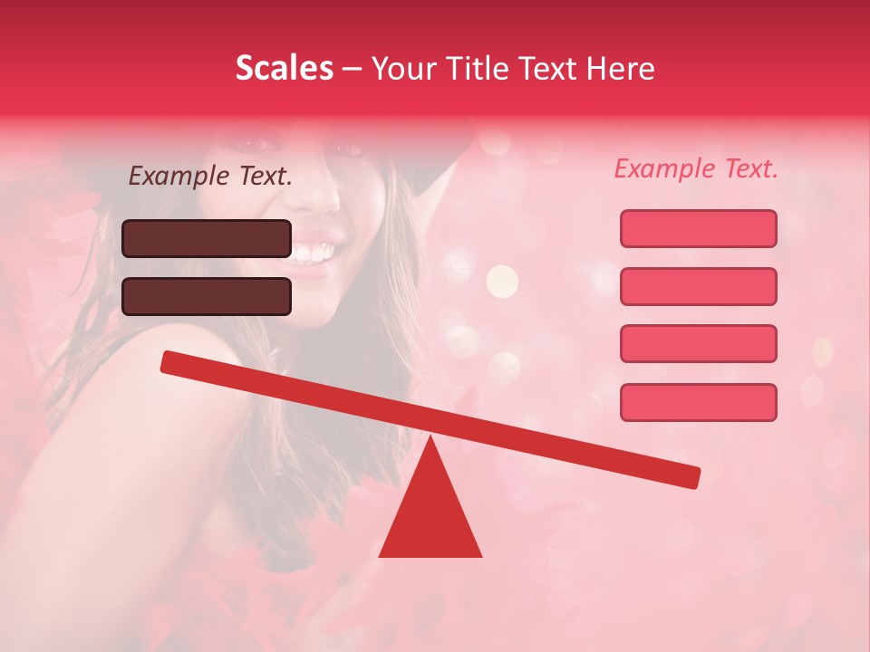 Women Makeup Young PowerPoint Template