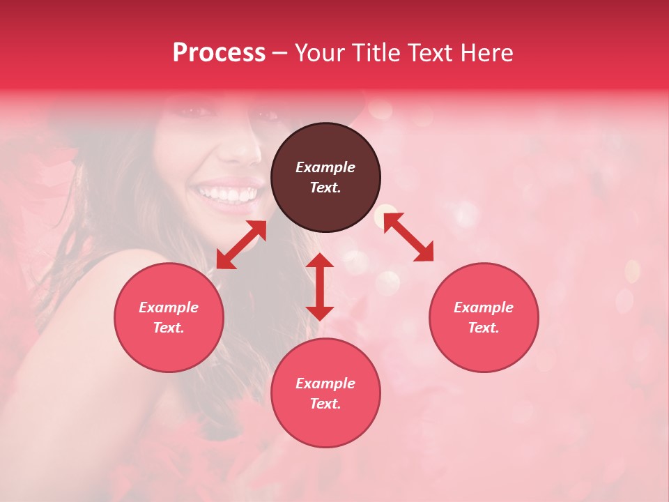 Women Makeup Young PowerPoint Template