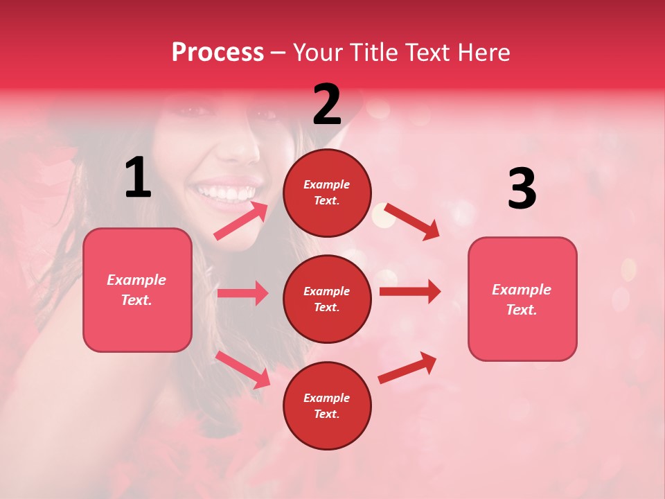 Women Makeup Young PowerPoint Template