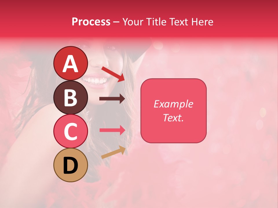 Women Makeup Young PowerPoint Template