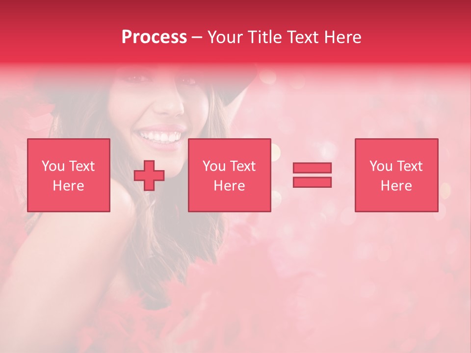 Women Makeup Young PowerPoint Template