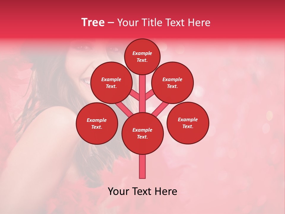 Women Makeup Young PowerPoint Template