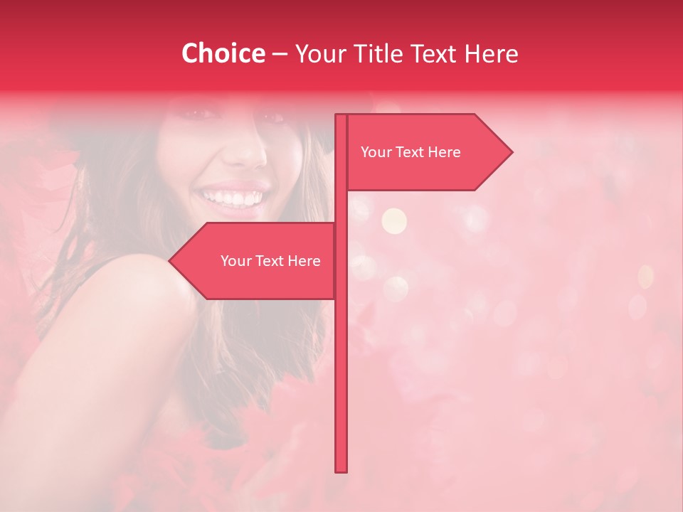 Women Makeup Young PowerPoint Template