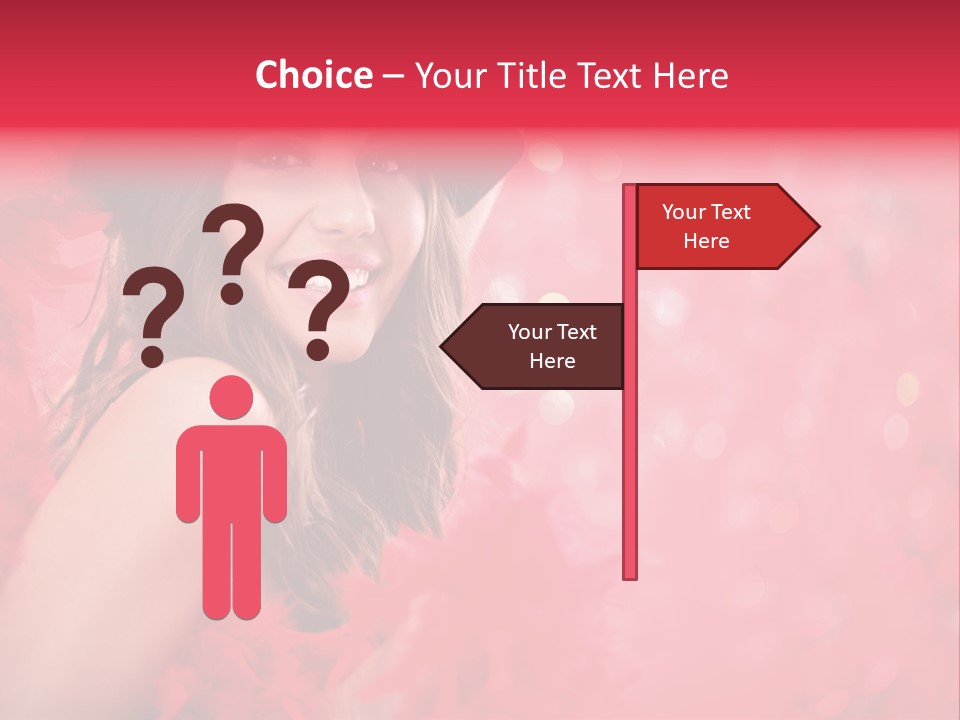 Women Makeup Young PowerPoint Template