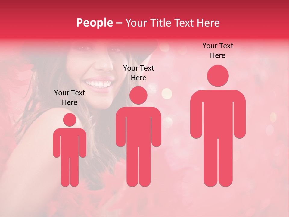 Women Makeup Young PowerPoint Template