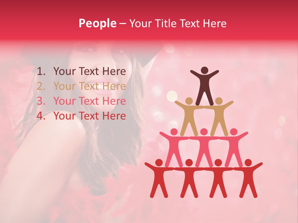 Women Makeup Young PowerPoint Template