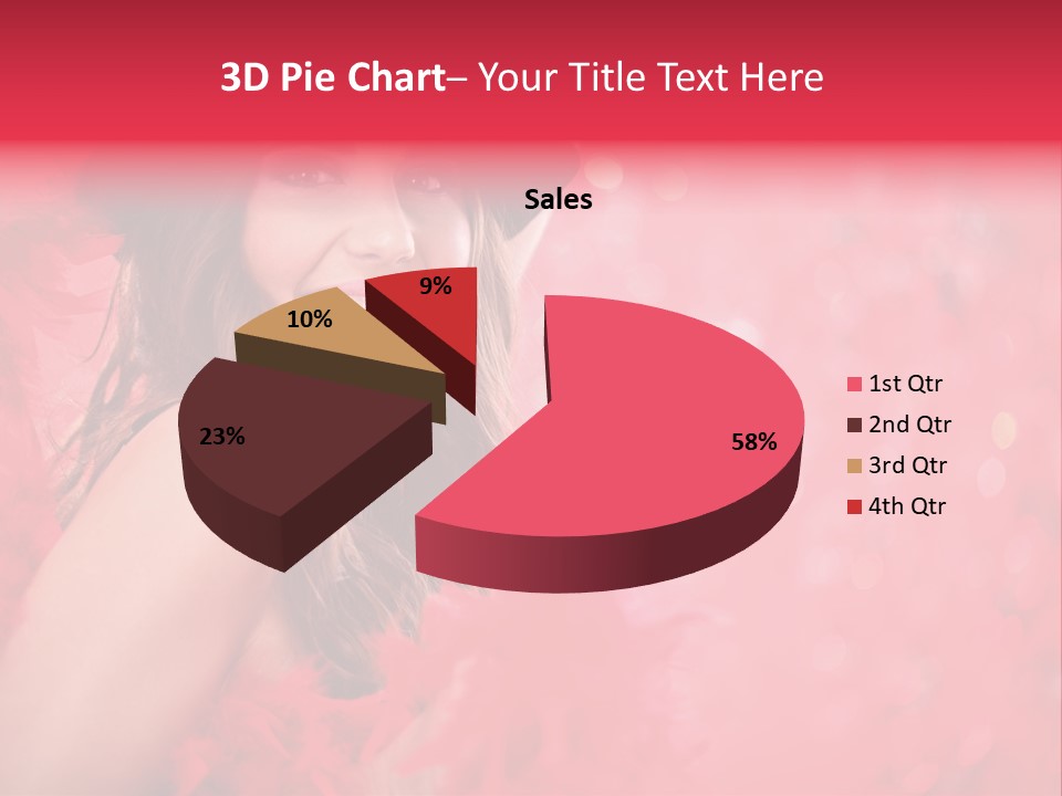 Women Makeup Young PowerPoint Template