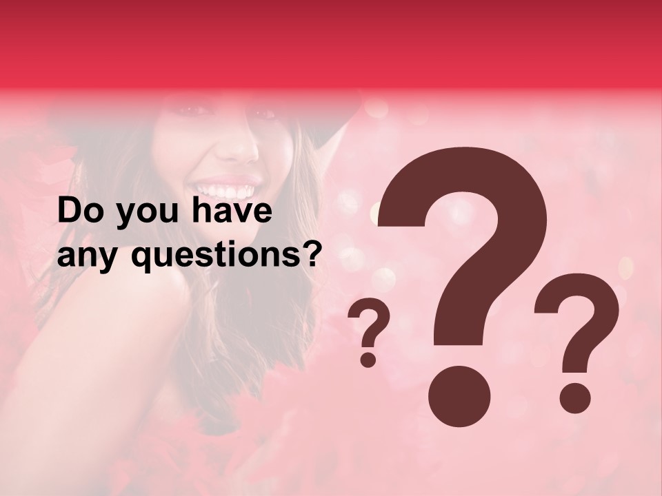 Women Makeup Young PowerPoint Template