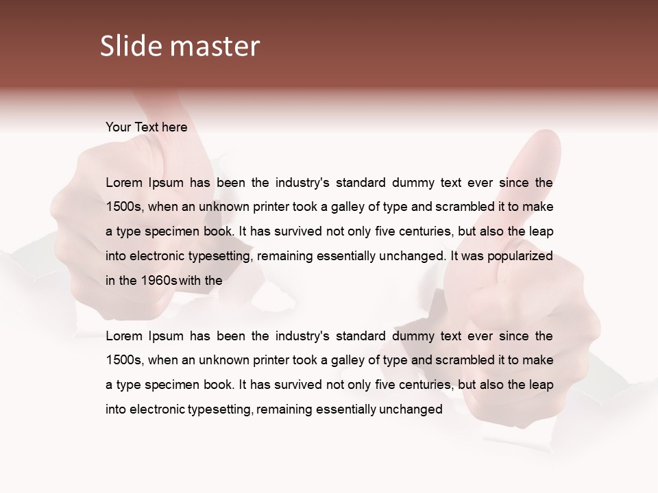 Two Approval Add PowerPoint Template