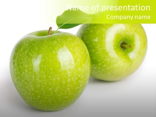 Background Isolated Freshness PowerPoint Template