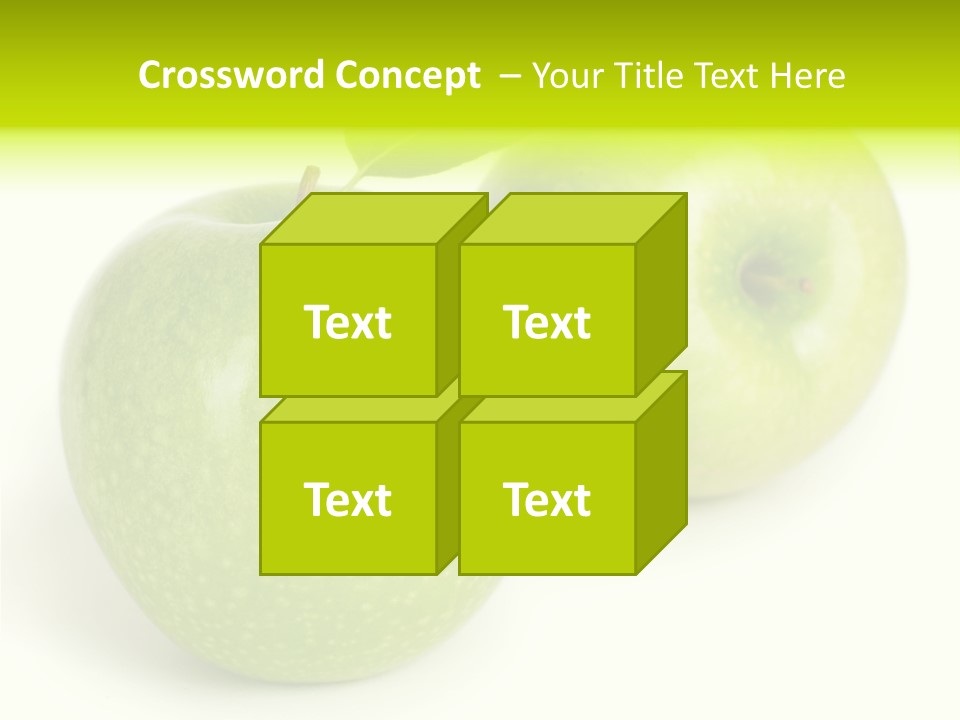 Background Isolated Freshness PowerPoint Template