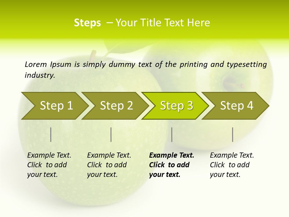 Background Isolated Freshness PowerPoint Template
