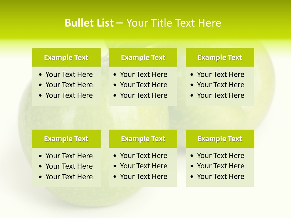 Background Isolated Freshness PowerPoint Template