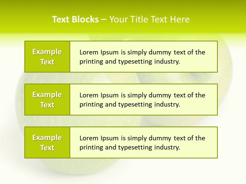 Background Isolated Freshness PowerPoint Template