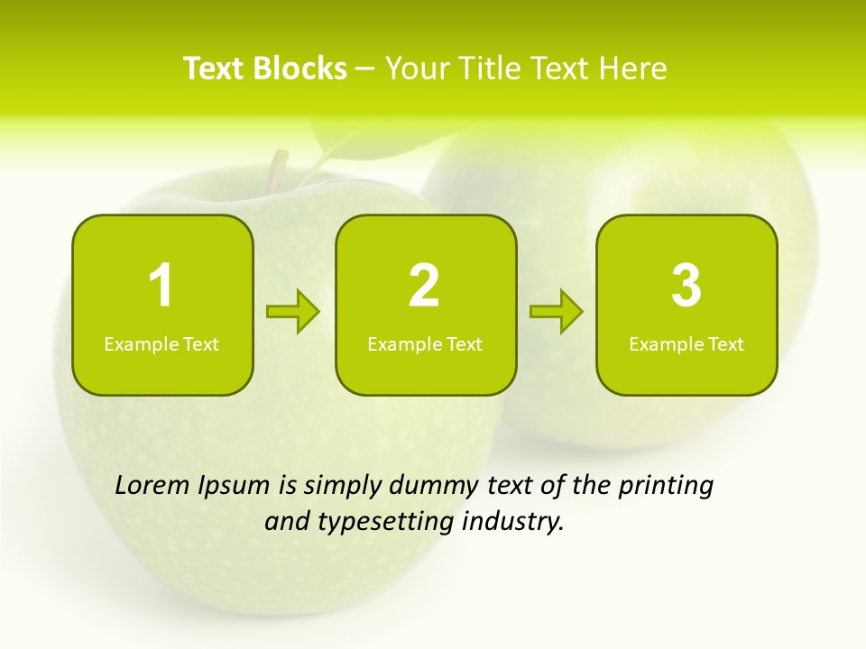 Background Isolated Freshness PowerPoint Template