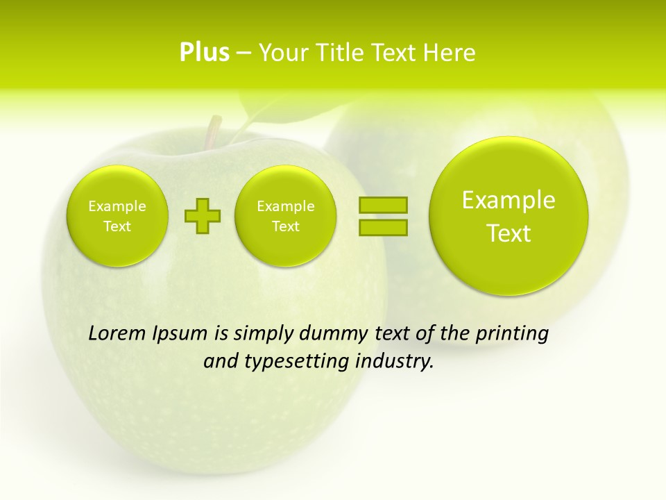 Background Isolated Freshness PowerPoint Template