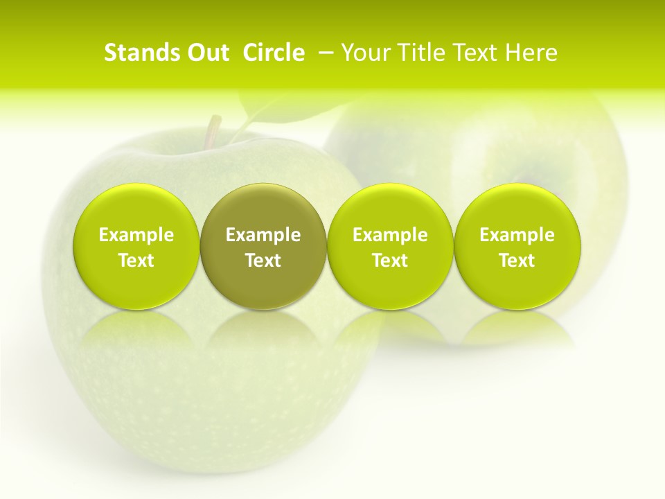 Background Isolated Freshness PowerPoint Template