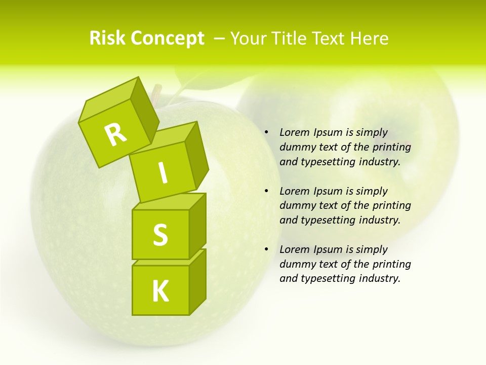 Background Isolated Freshness PowerPoint Template