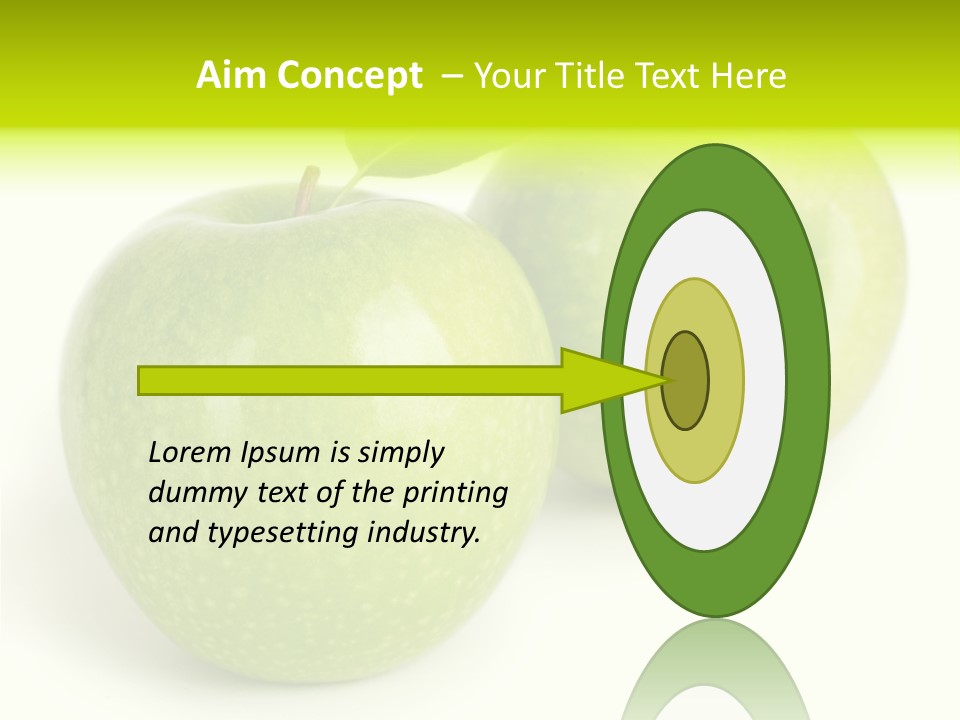 Background Isolated Freshness PowerPoint Template