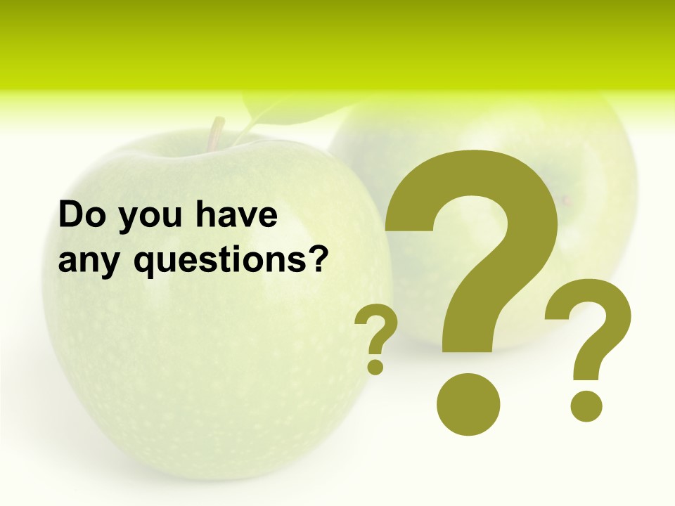 Background Isolated Freshness PowerPoint Template