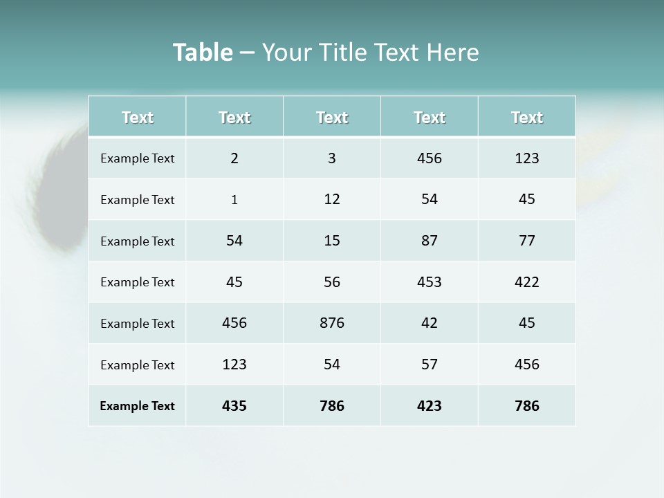 Caucasian Skin Bright PowerPoint Template