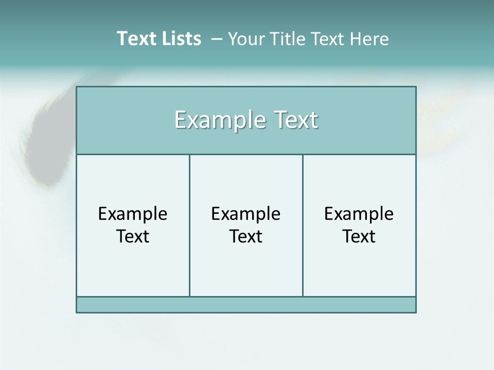 Caucasian Skin Bright PowerPoint Template