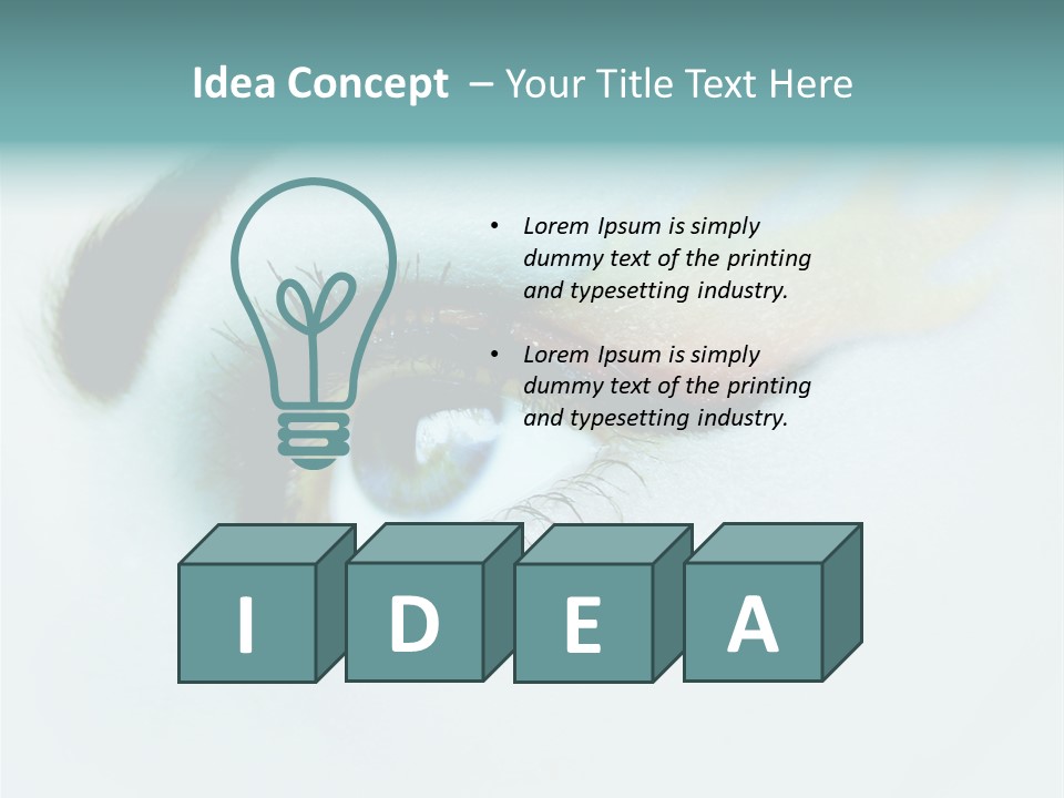 Caucasian Skin Bright PowerPoint Template