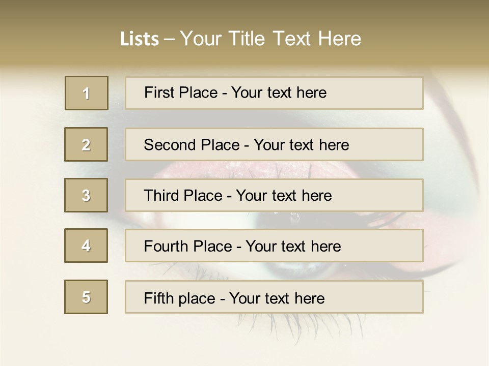 Skin Female Fashion PowerPoint Template