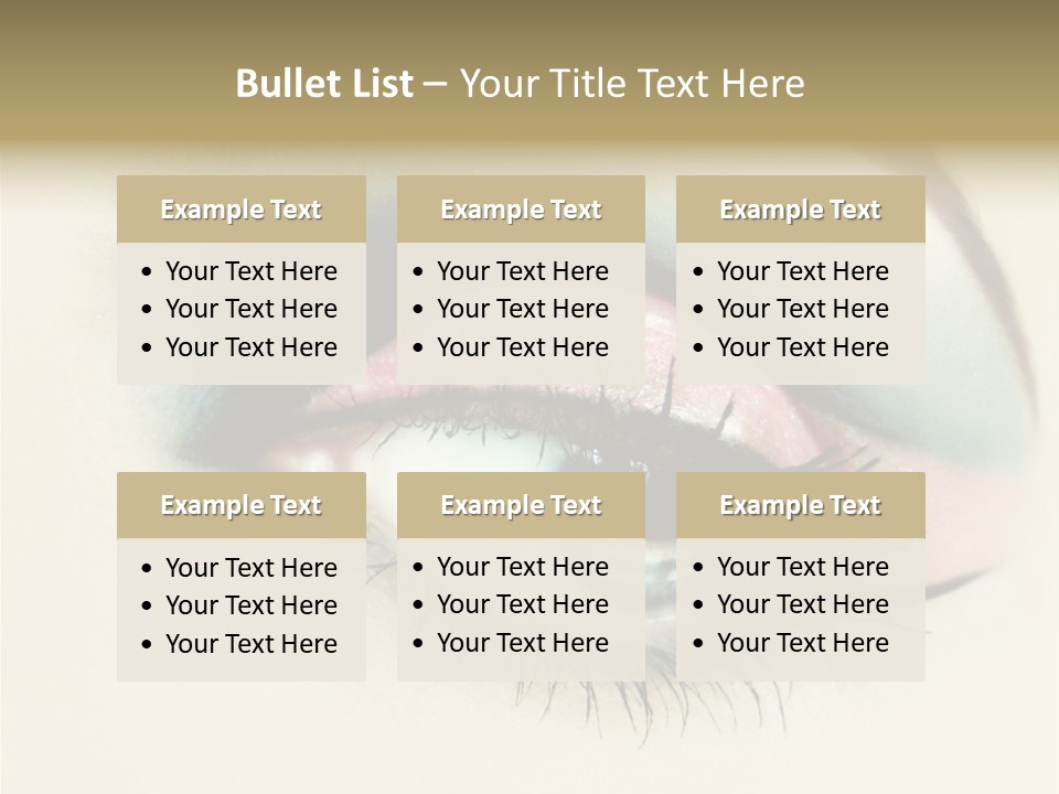 Skin Female Fashion PowerPoint Template