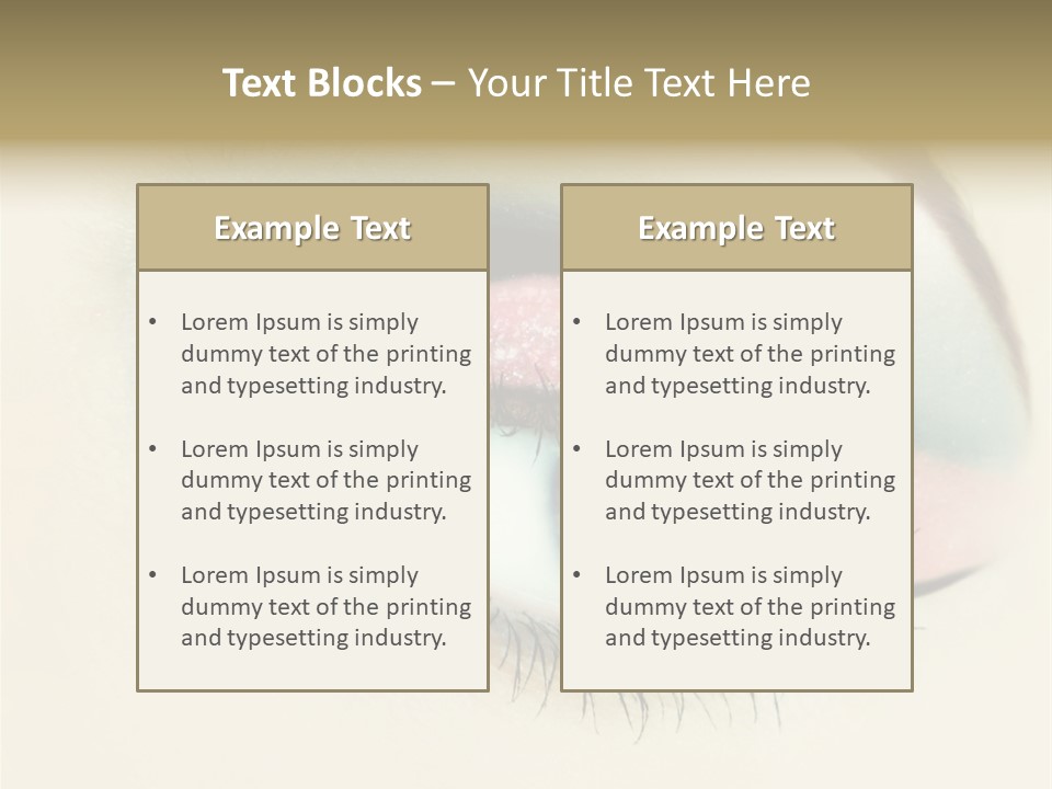 Skin Female Fashion PowerPoint Template