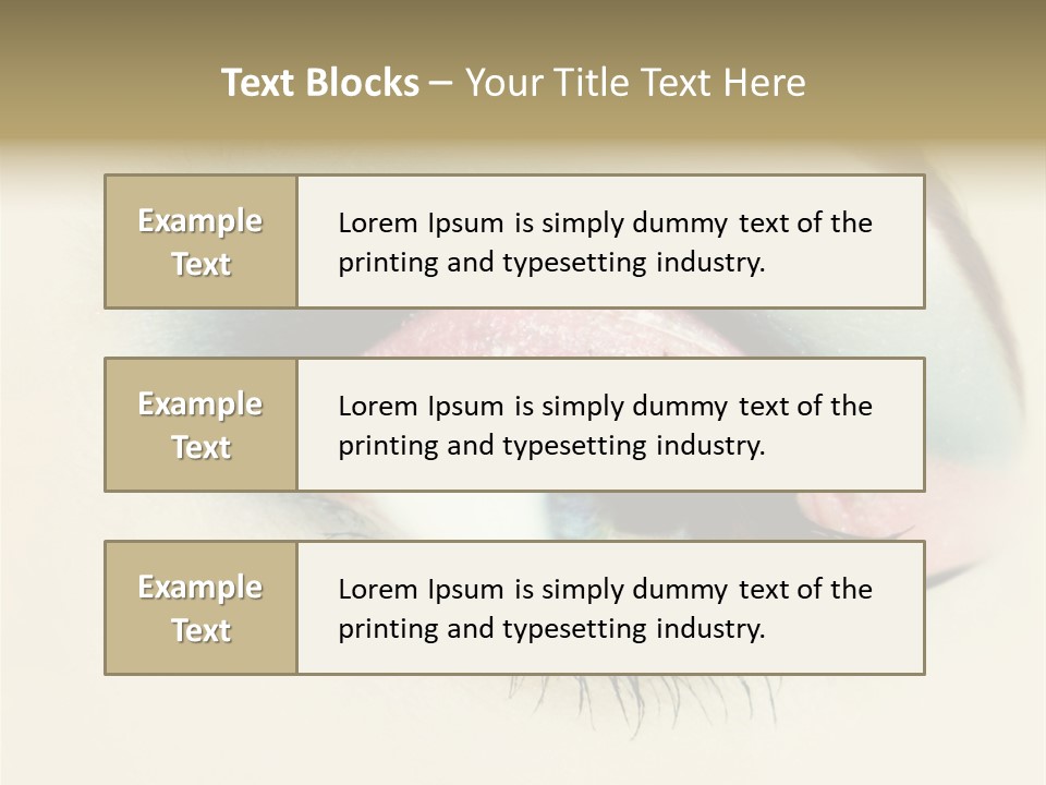 Skin Female Fashion PowerPoint Template