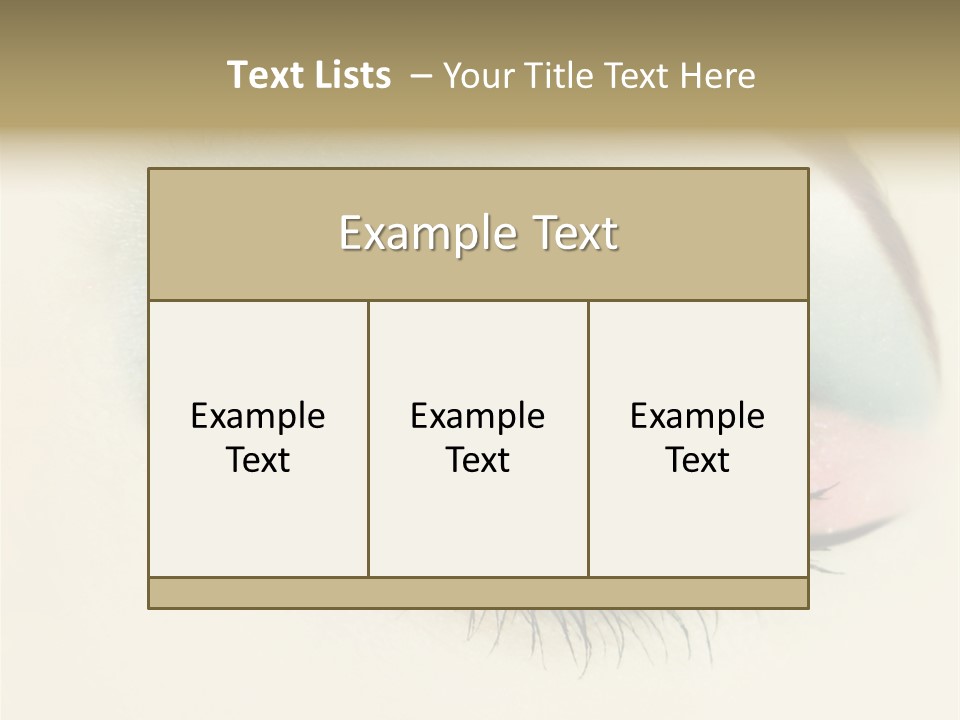 Skin Female Fashion PowerPoint Template