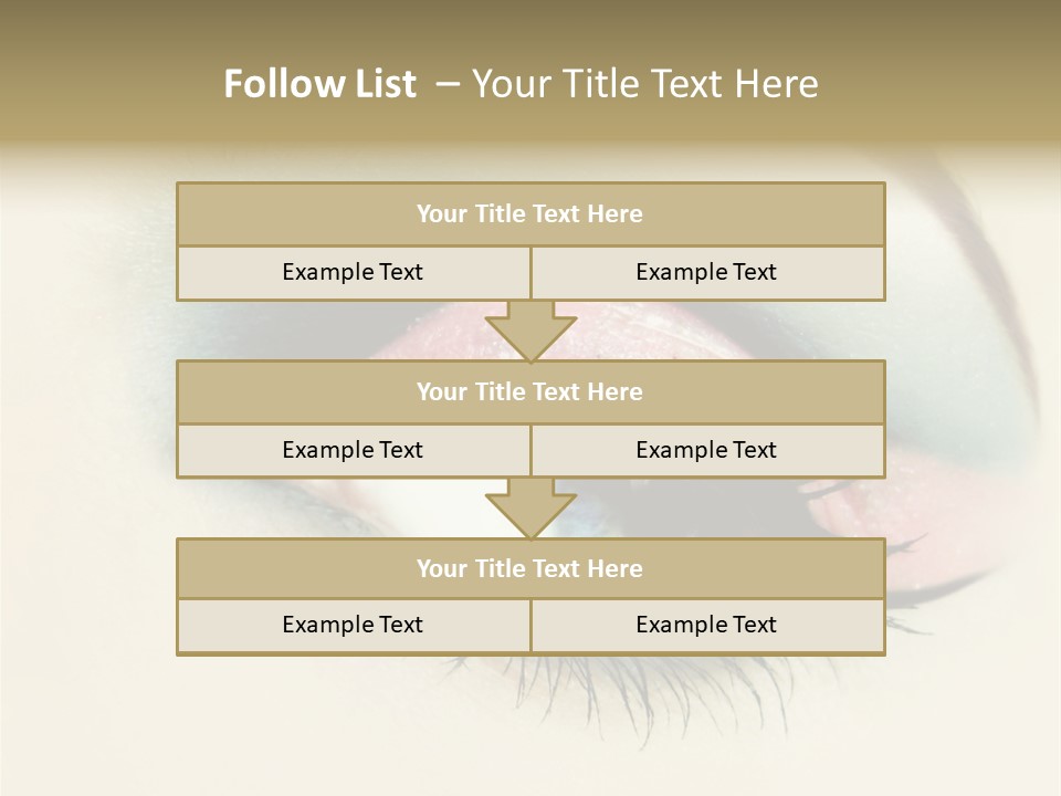 Skin Female Fashion PowerPoint Template