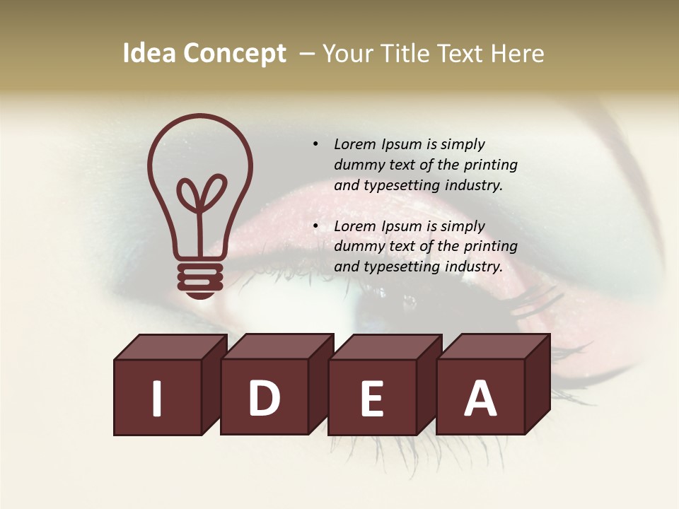 Skin Female Fashion PowerPoint Template