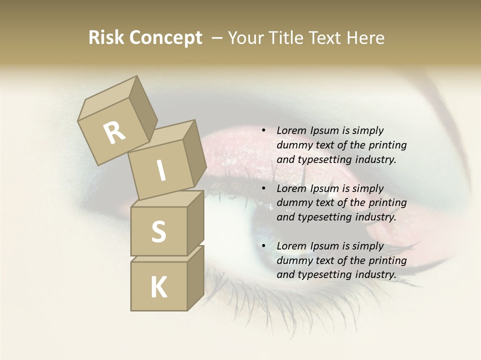 Skin Female Fashion PowerPoint Template