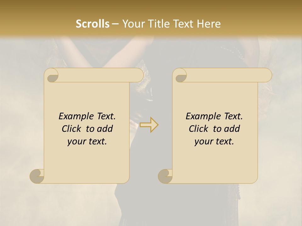 Witch Carnival Twilight PowerPoint Template