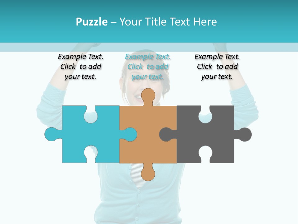 Beautiful Cheerful Card PowerPoint Template