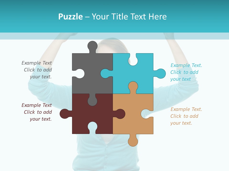 Beautiful Cheerful Card PowerPoint Template