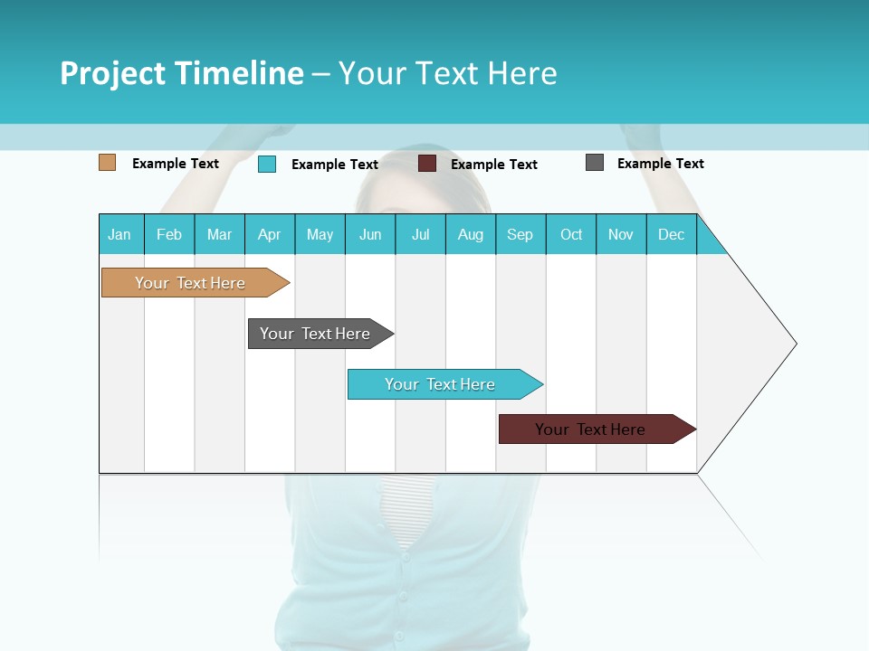 Beautiful Cheerful Card PowerPoint Template